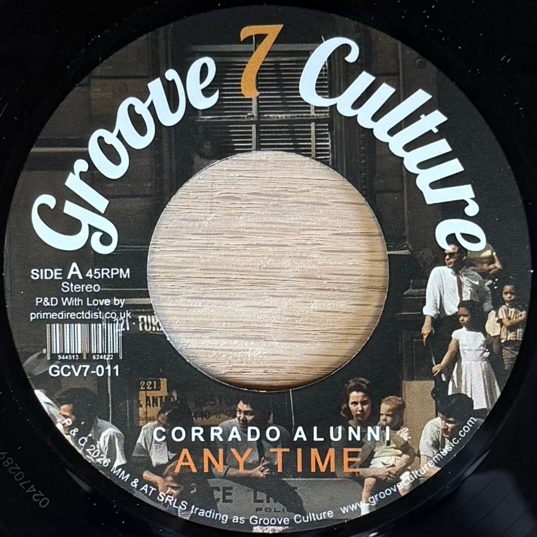 Corrado Alunni - Any Time b/w Soul Groove (7")