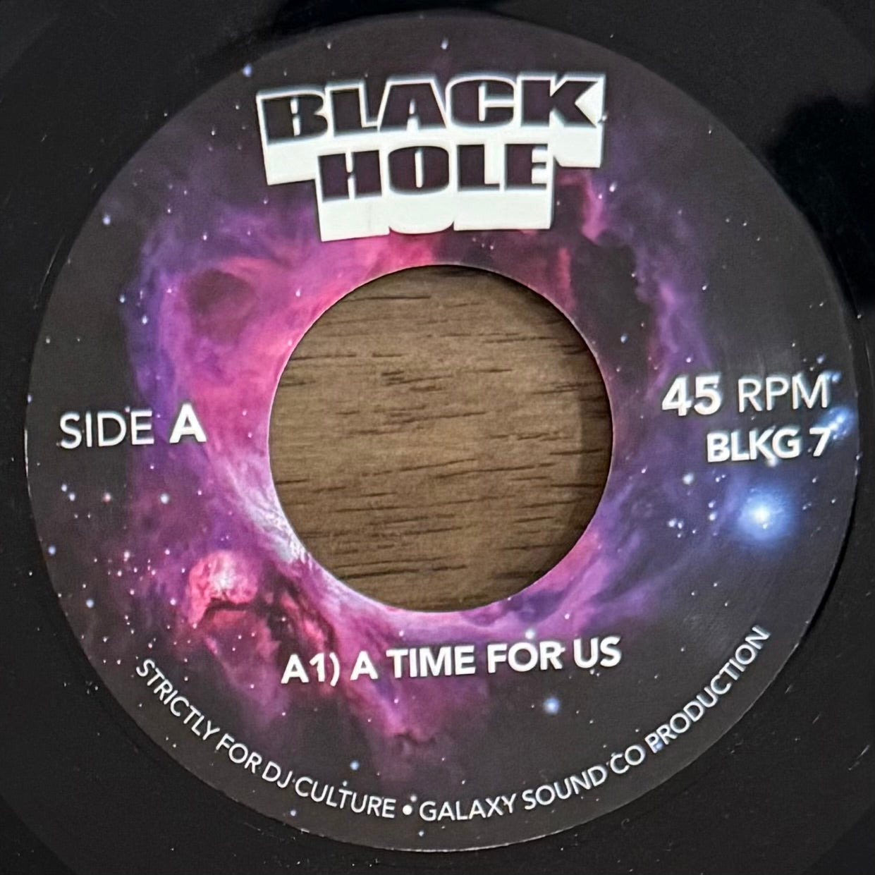 Black Hole - A Time For Us b/w Enchanted Lady & Cross Country