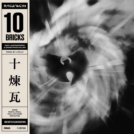 Raekwon - 10 Bricks b/w Inst (Prod. by J Dilla) (Coke Bottle Clear Vinyl) (7")