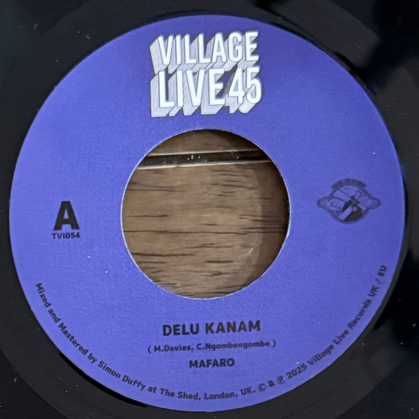 Delu Kanam - Mafaro b/w Donna (Pink + Black Splatter)