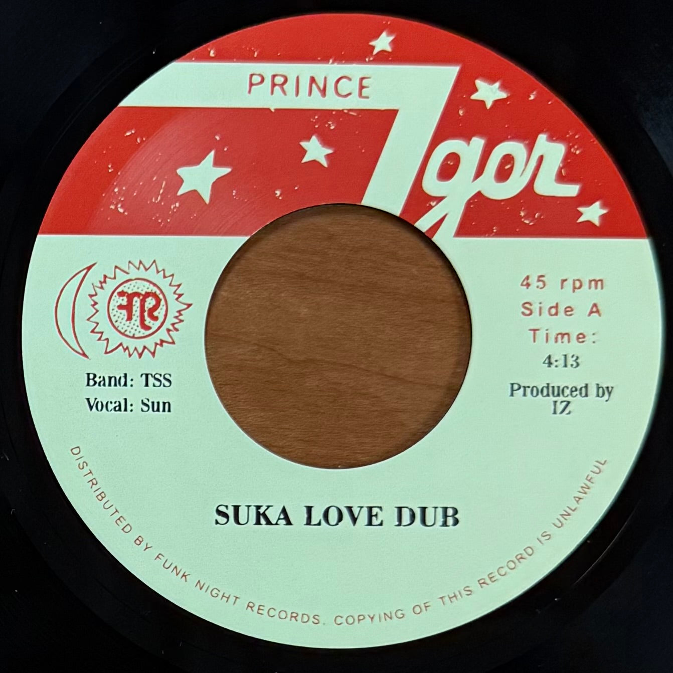 Prince Igor - Suka Love Dub b/w Serpentine Dub