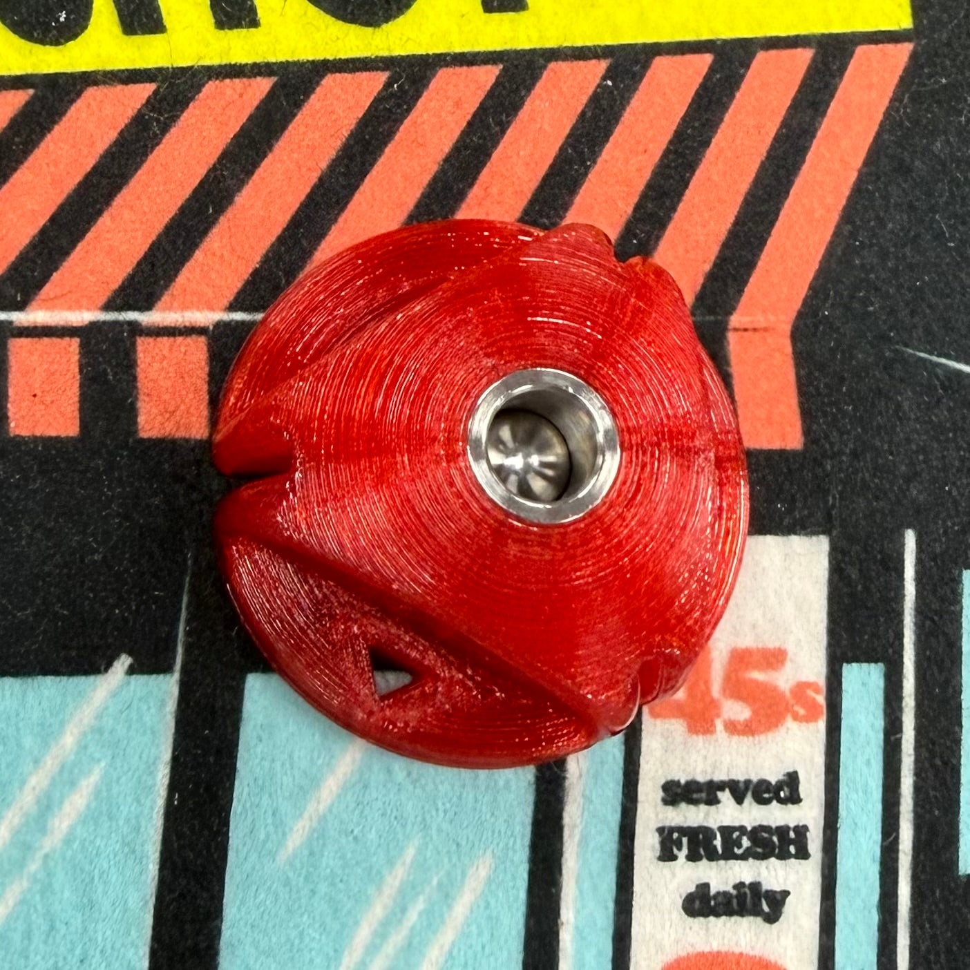 Delta-7 Flexible 45 Adapter - Red (pair)