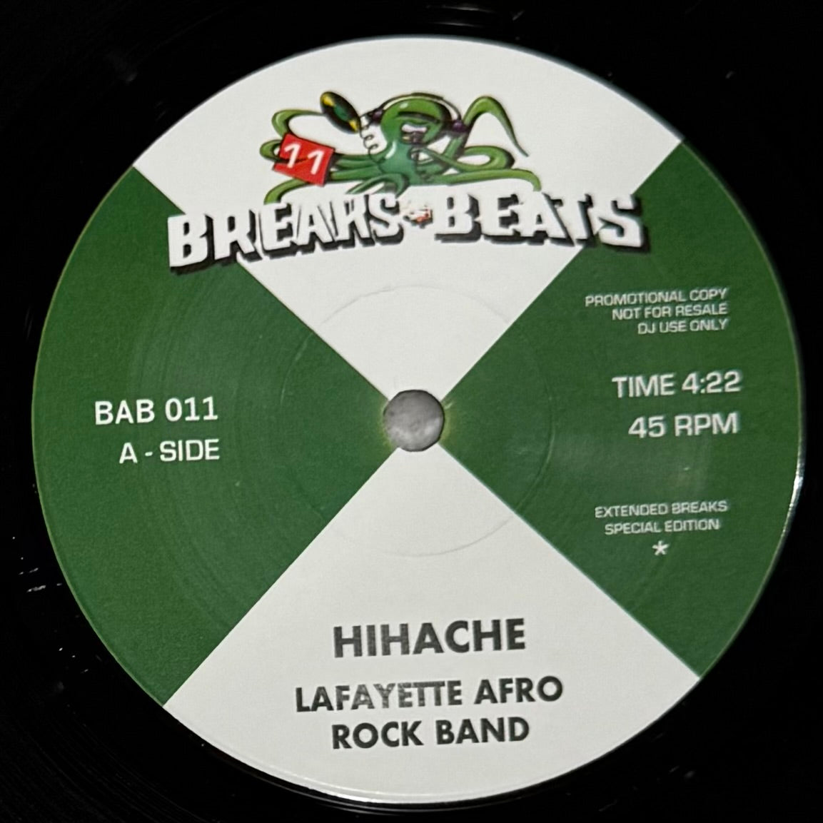LaFayette Afro Rock Band - Hihache b/w Gaz - Sing Sing