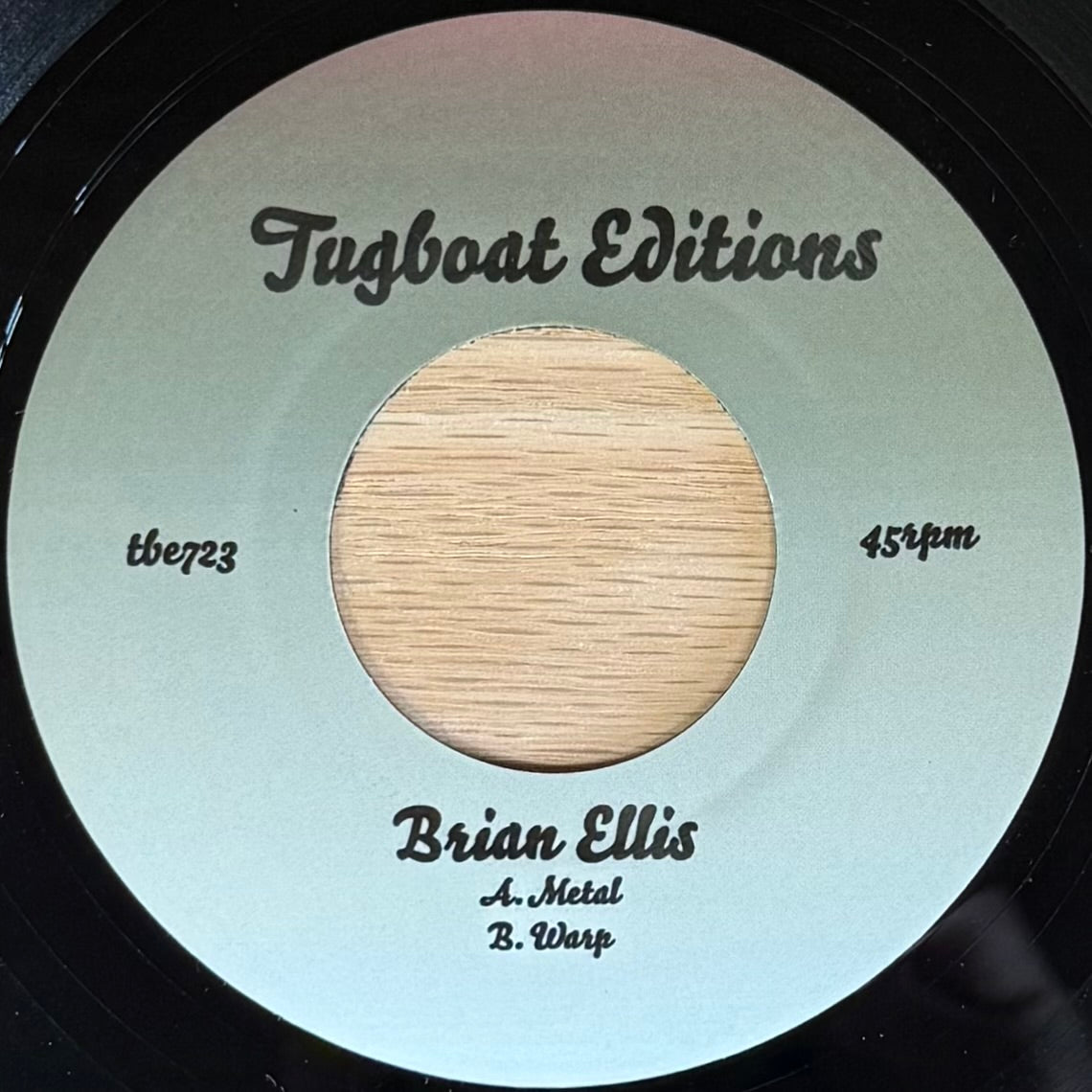 Brian Ellis - Metal b/w Warp (7")