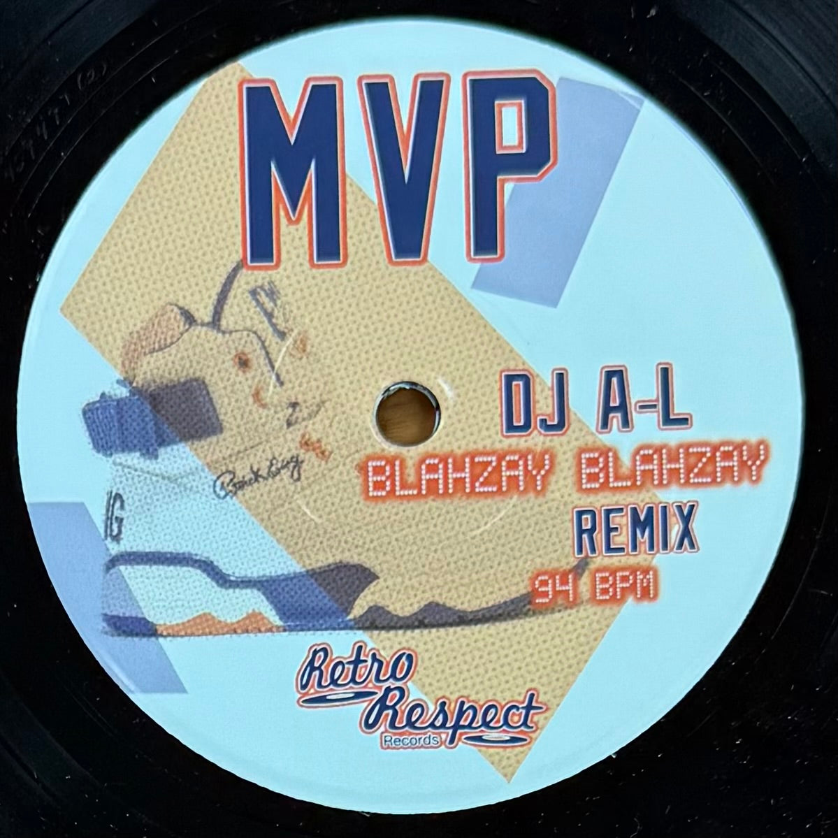 DJ A-L - MVP (Remix) b/w Jump Around (Remix) (Black Vinyl)