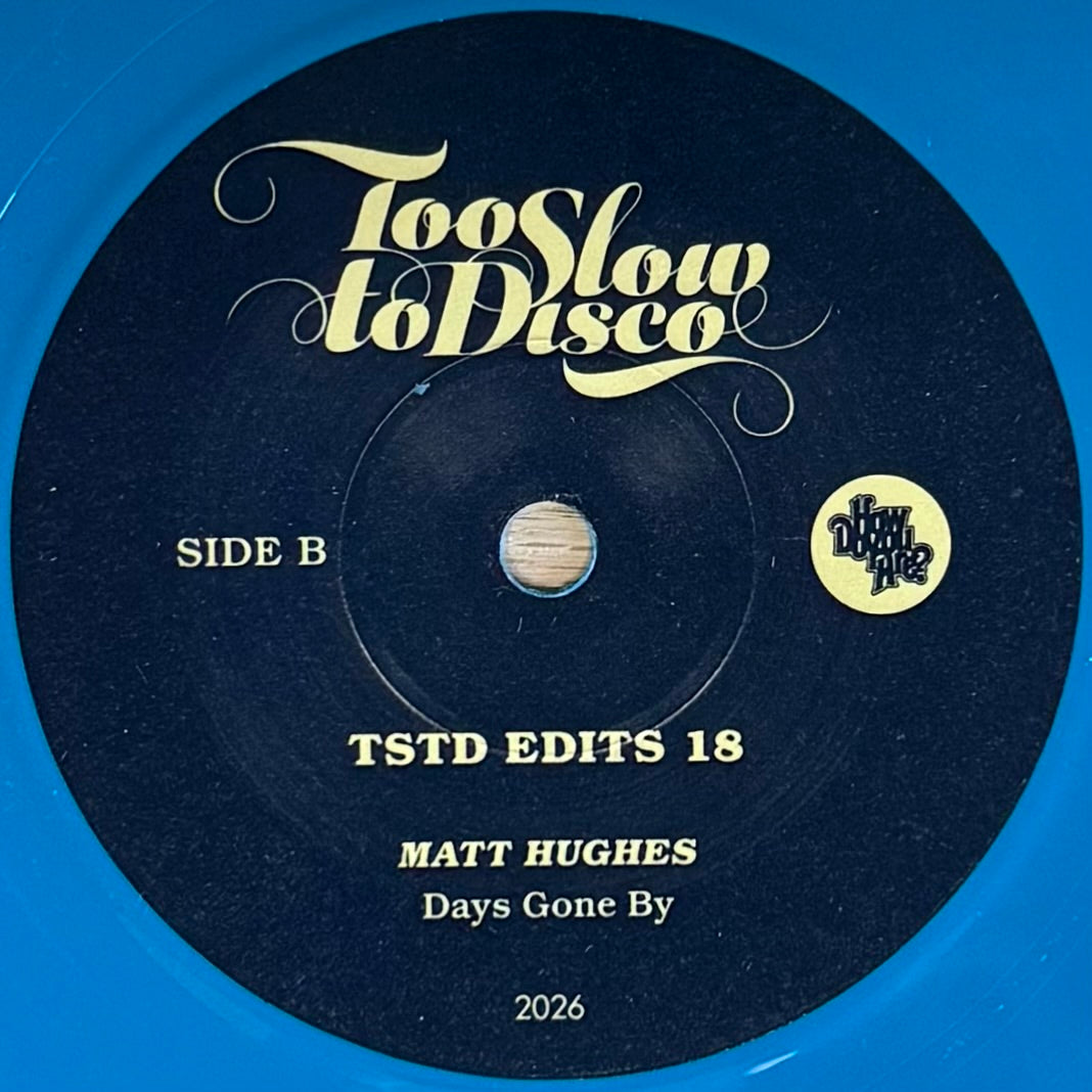 Matt Hughes - Tonight b/w Days Gone By (Blue Vinyl) (7")