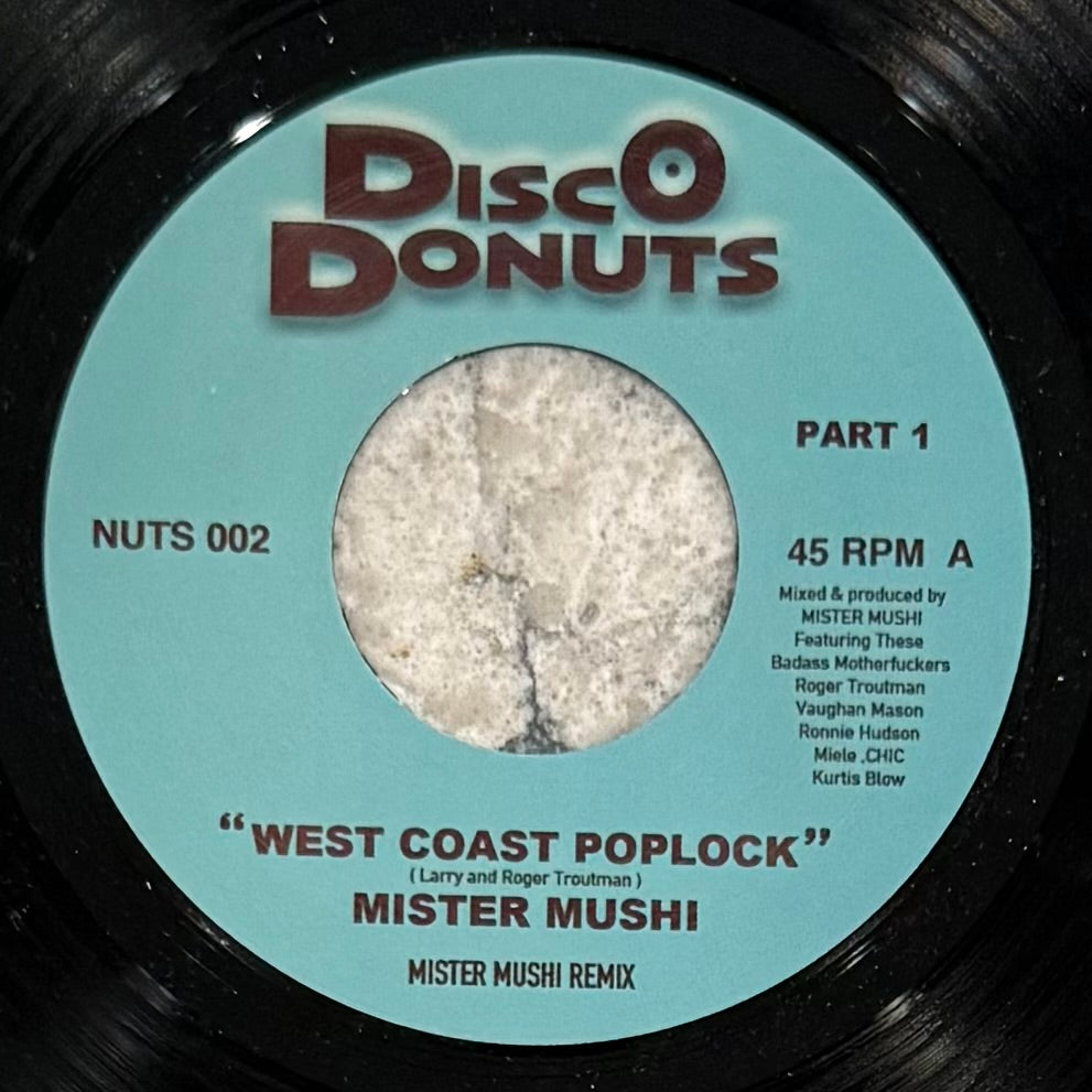 Mister Mushi - West Coast Poplock (Part 1) b/w (Part 2)