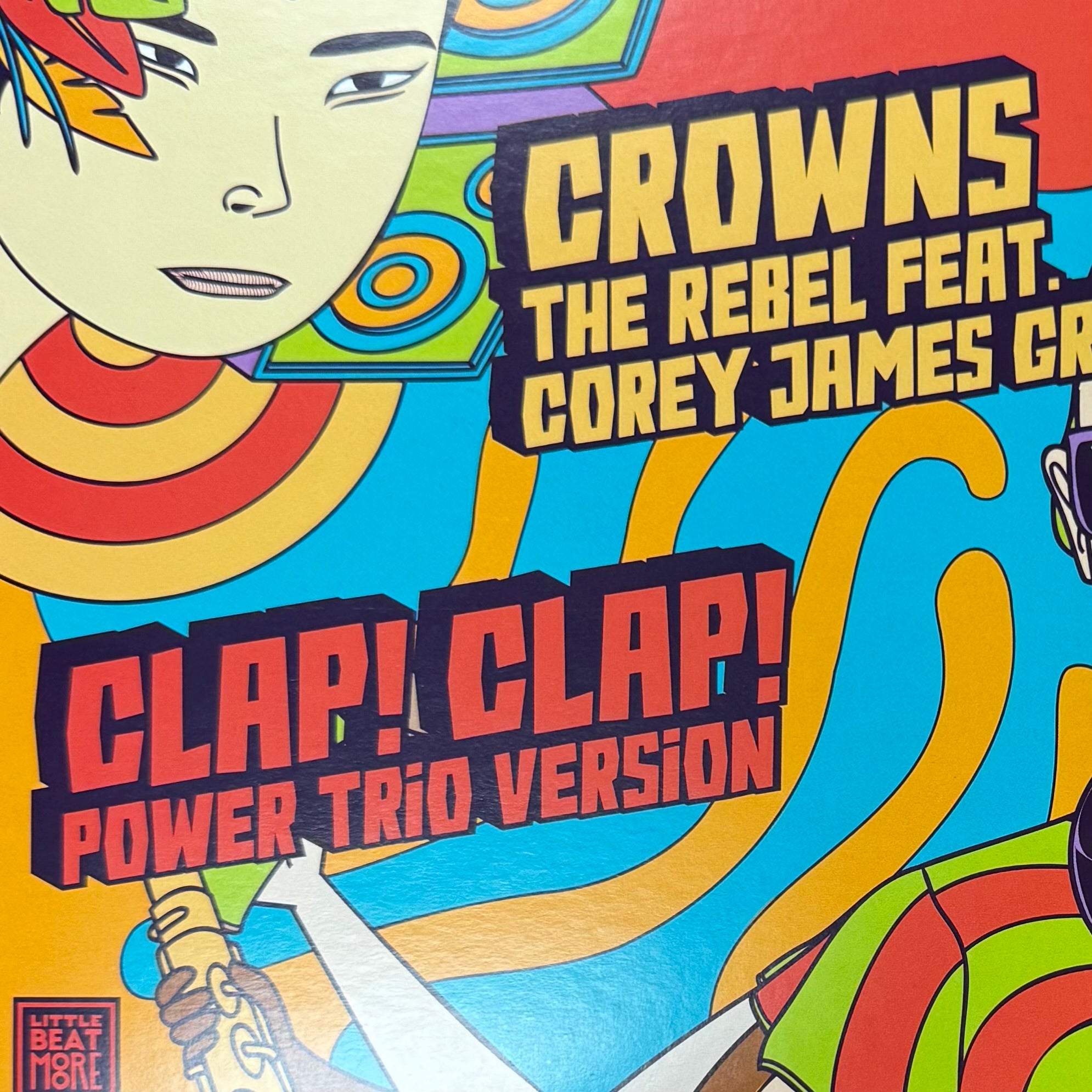 Rebel, The - Crowns b/w Clap! Clap! Power Trio Version