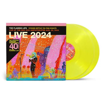 Flaming Lips, The - Yoshimi Battles The Pink Robots: Live At The OKC Zoo Amphitheatre Aug. 30, 2024 (2LP) (2025 RSD Black Friday)