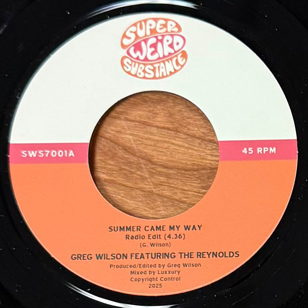 Greg Wilson - Summer Came My Way b/w Ambient Edit