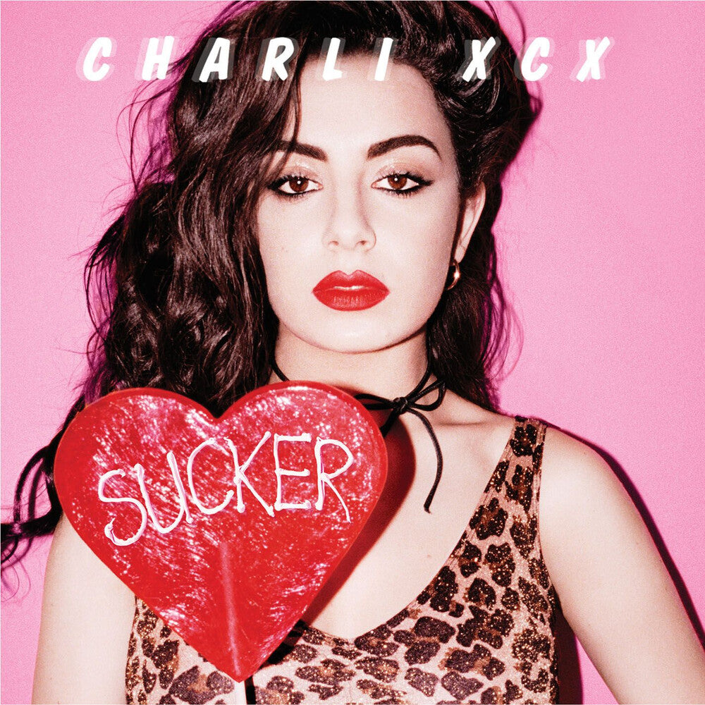 the album cover for Charli xcx - Sucker