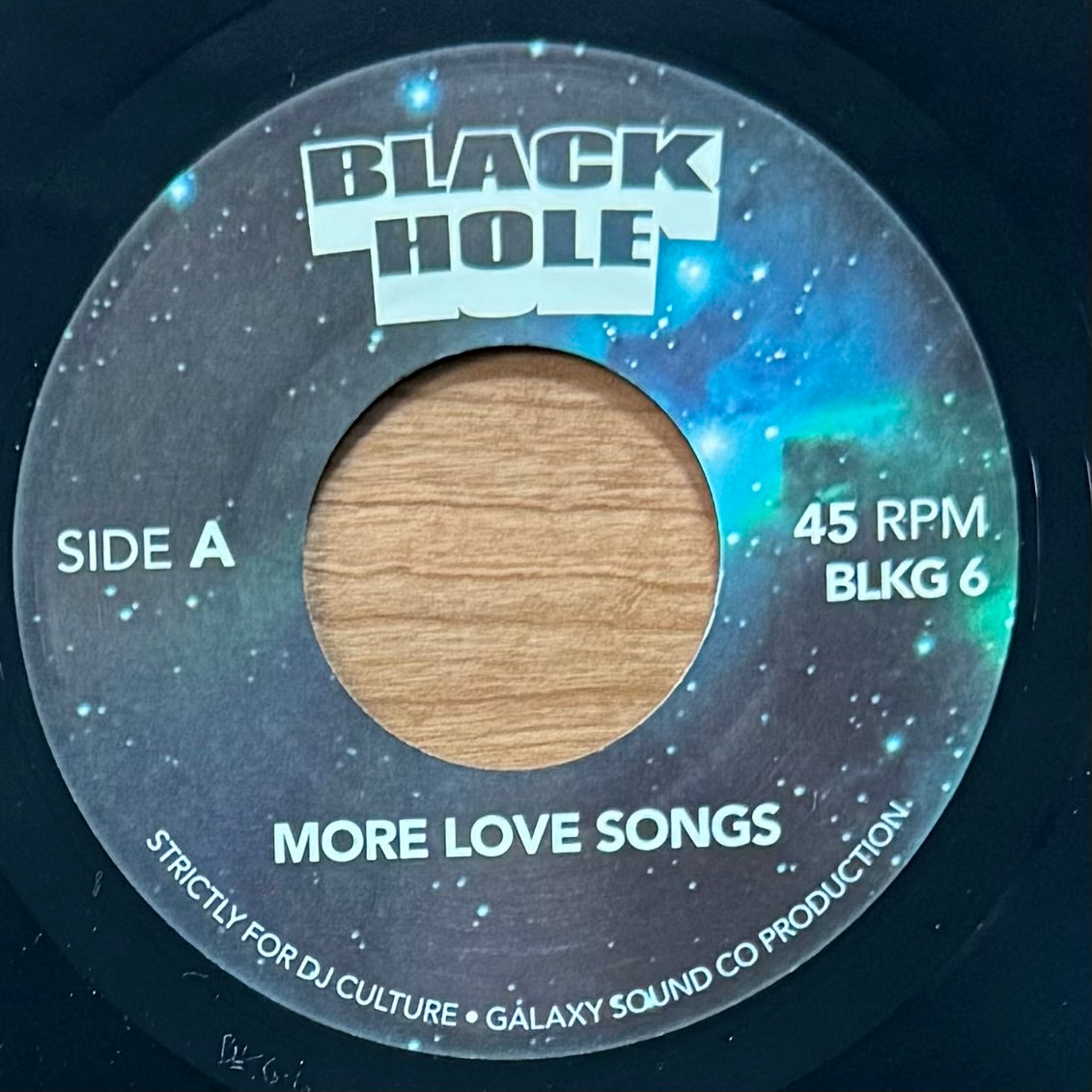 Black Hole 6 / More Love Songs b/w Searching The Circle