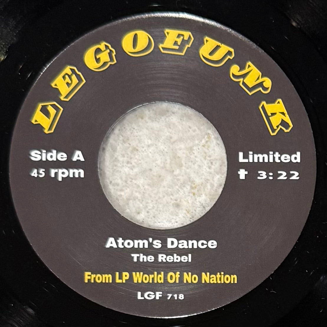 Rebel, The - Atom's Dance b/w Jungle Jazz