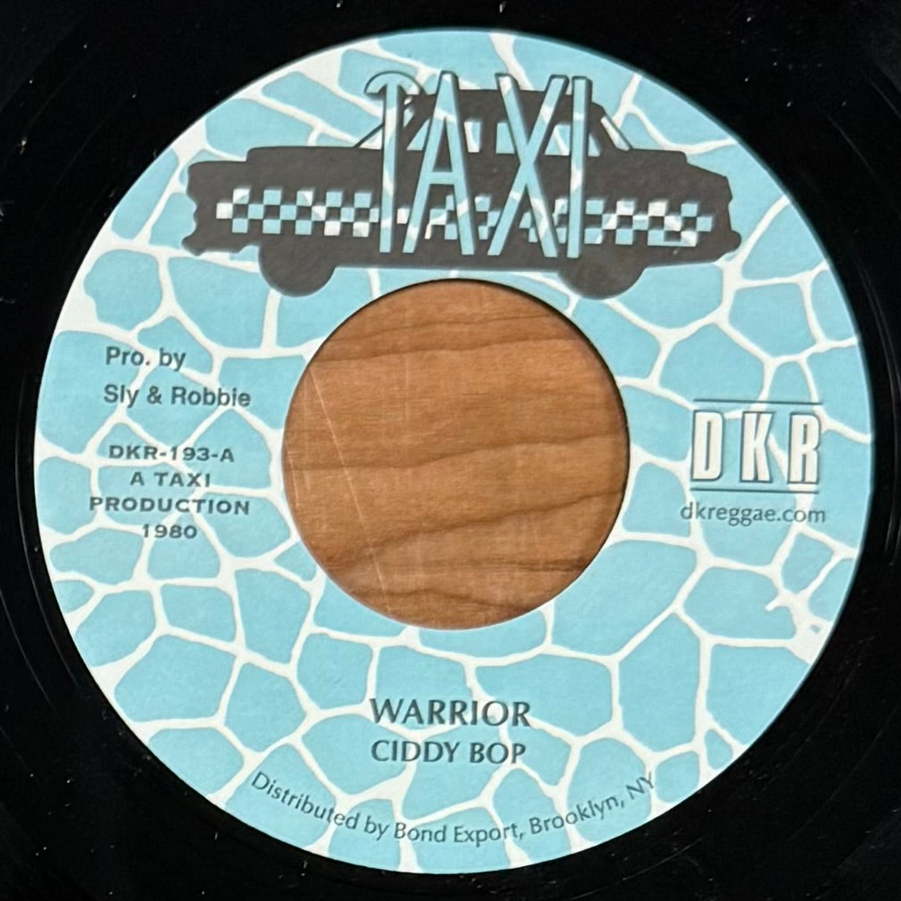 Ciddy Bop - Warrior b/w Sly & Robbie - Version