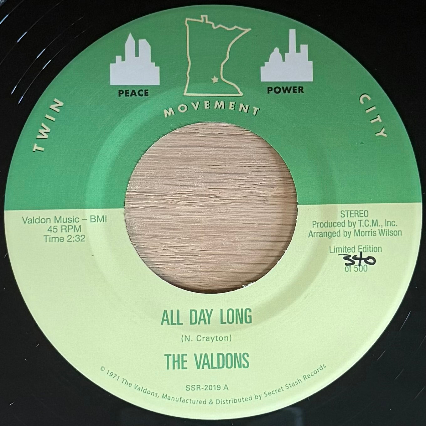 Valdons, The - All Day Long b/w Love, Leave Me (7")