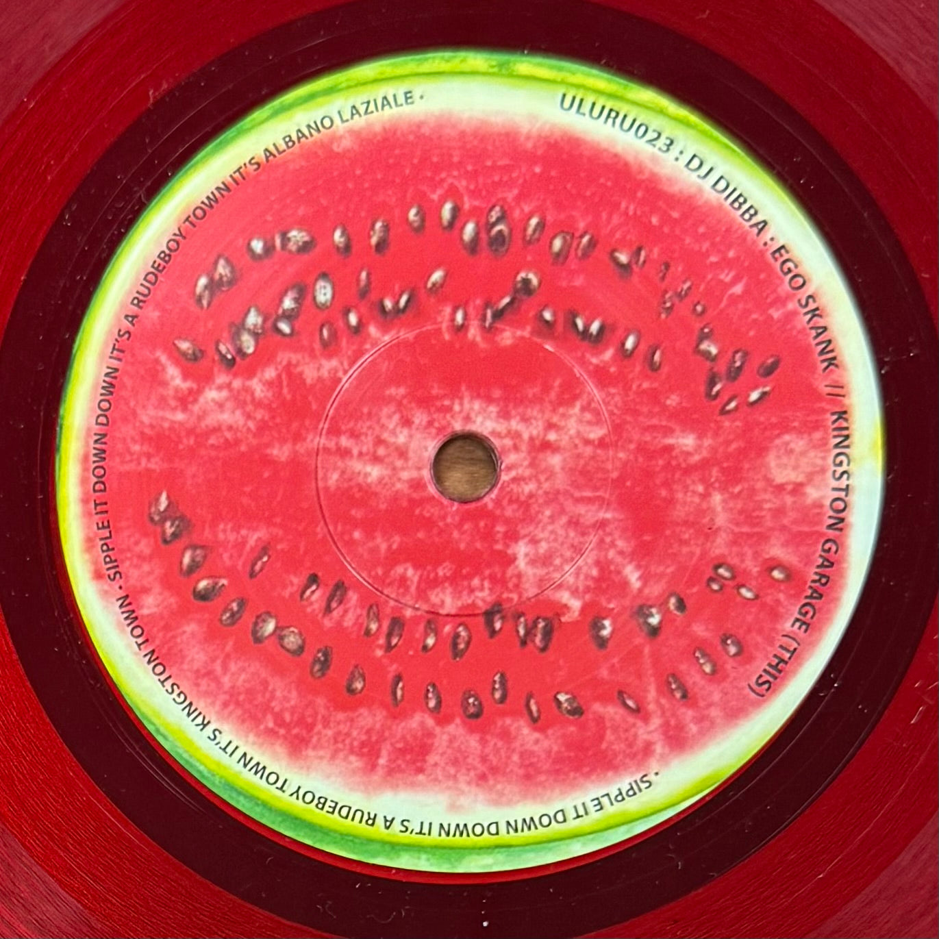 DJ Dibba - Ego Skank b/w Kingston Garage (Red Vinyl)