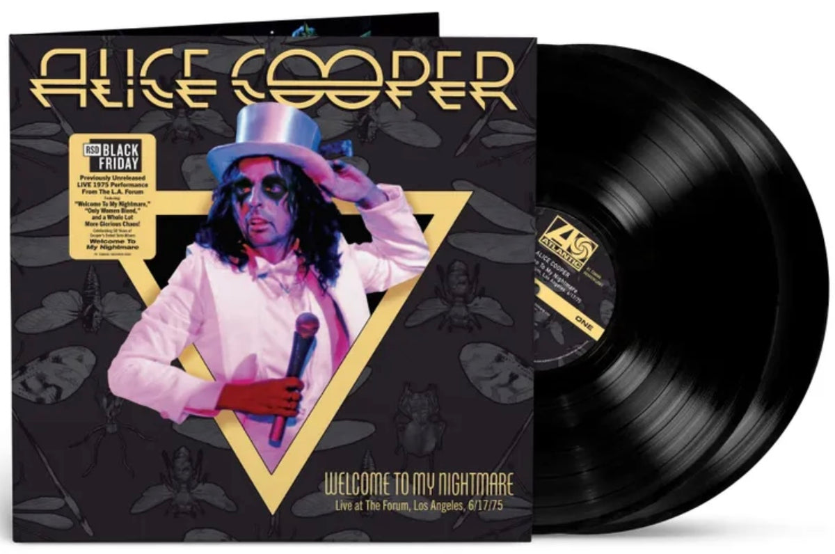 Alice Cooper - Welcome To My Nightmare: Live At The Forum, Los Angeles, 6/17/75 (2LP) (2025 RSD Black Friday)