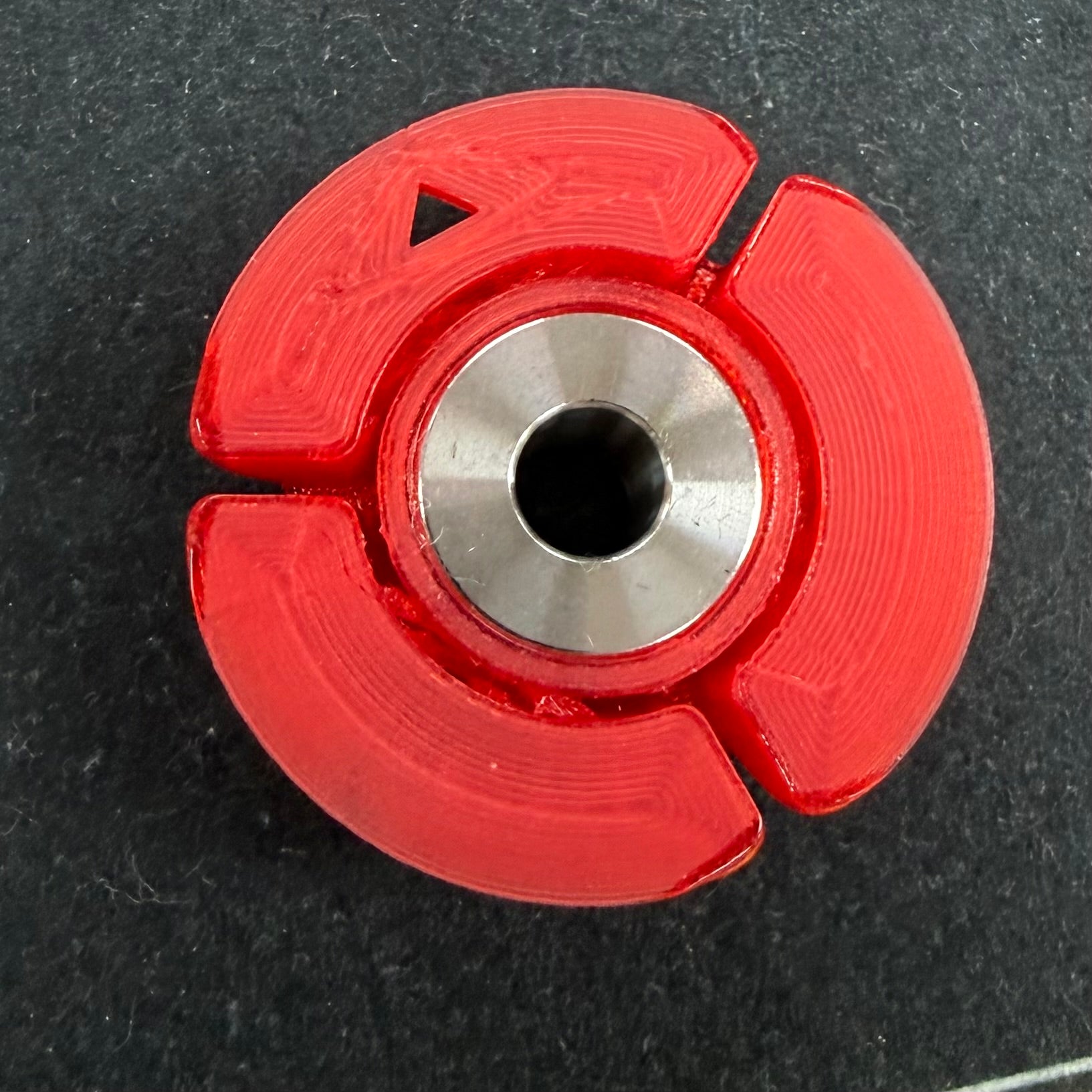 Delta-7 Flexible 45 Adapter - Red (pair)