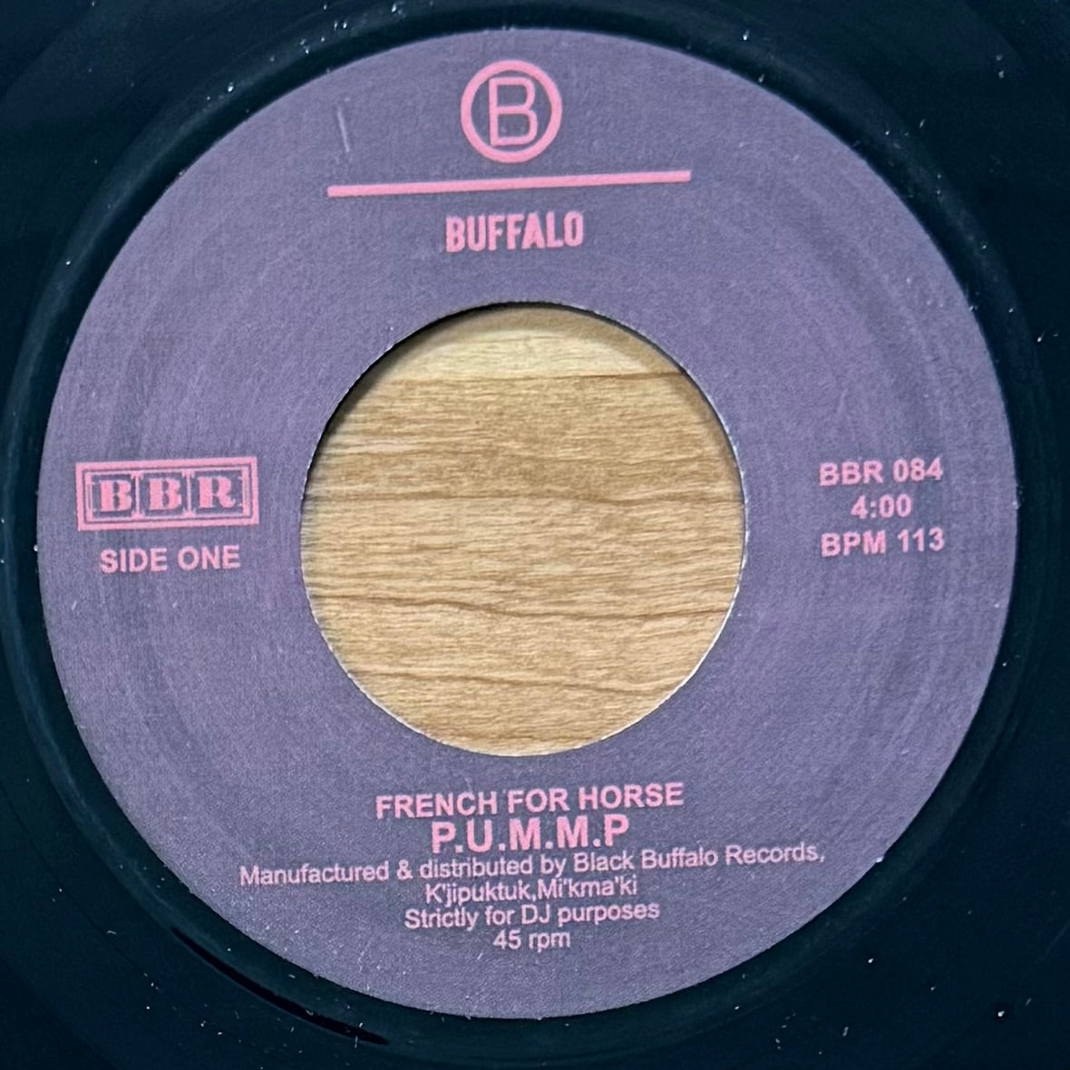 French For Horse - P.U.M.M.P. b/w Re-Made By The Man
