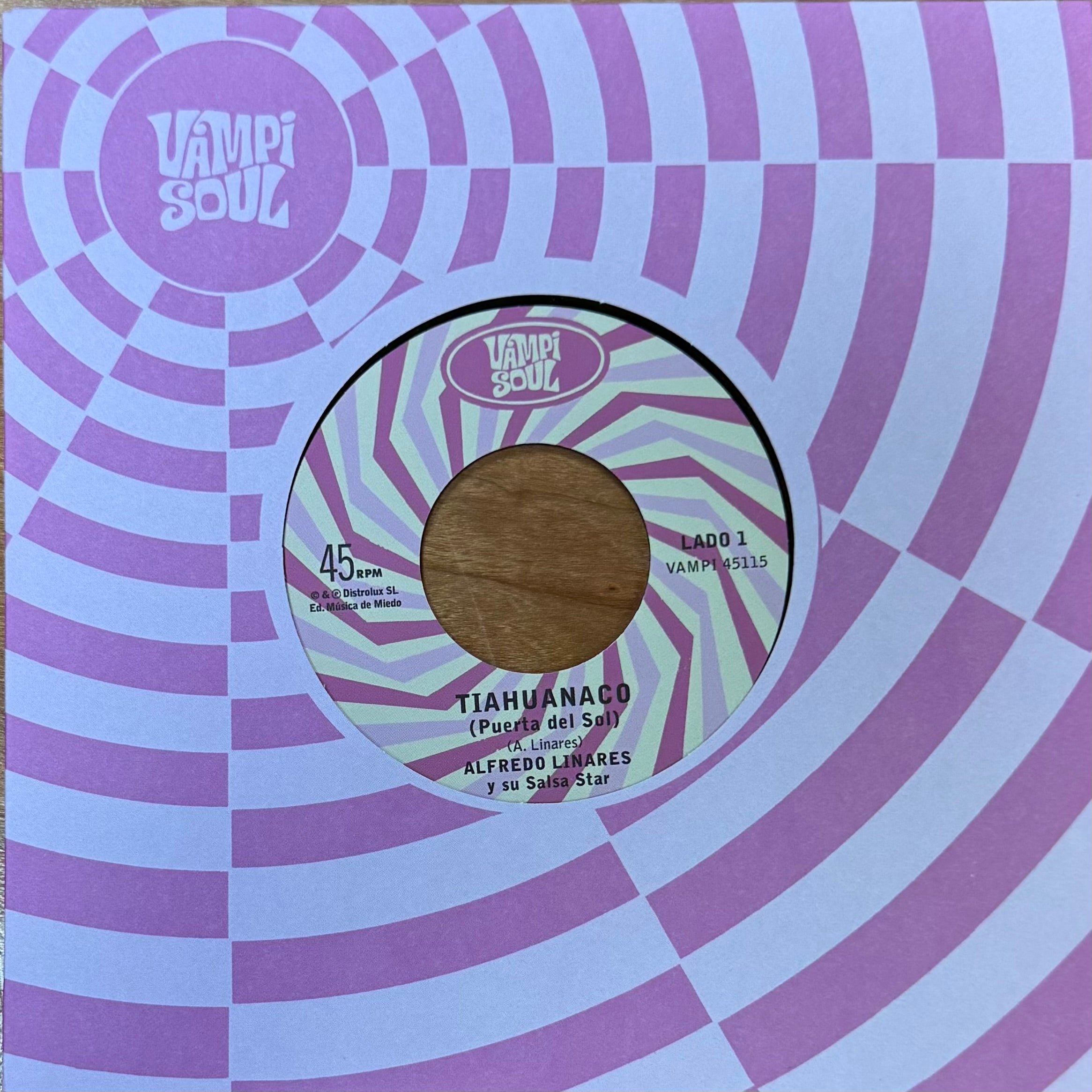 Alfredo Linares Y Su Salsa Star - Tiahuanaco (Puerta Del Sol) b/w Fruko y sus Tesos - Tiahuanaco