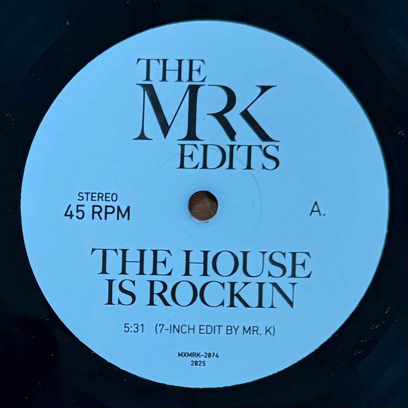 Mr. K Edits - The House Is Rockin b/w California Style