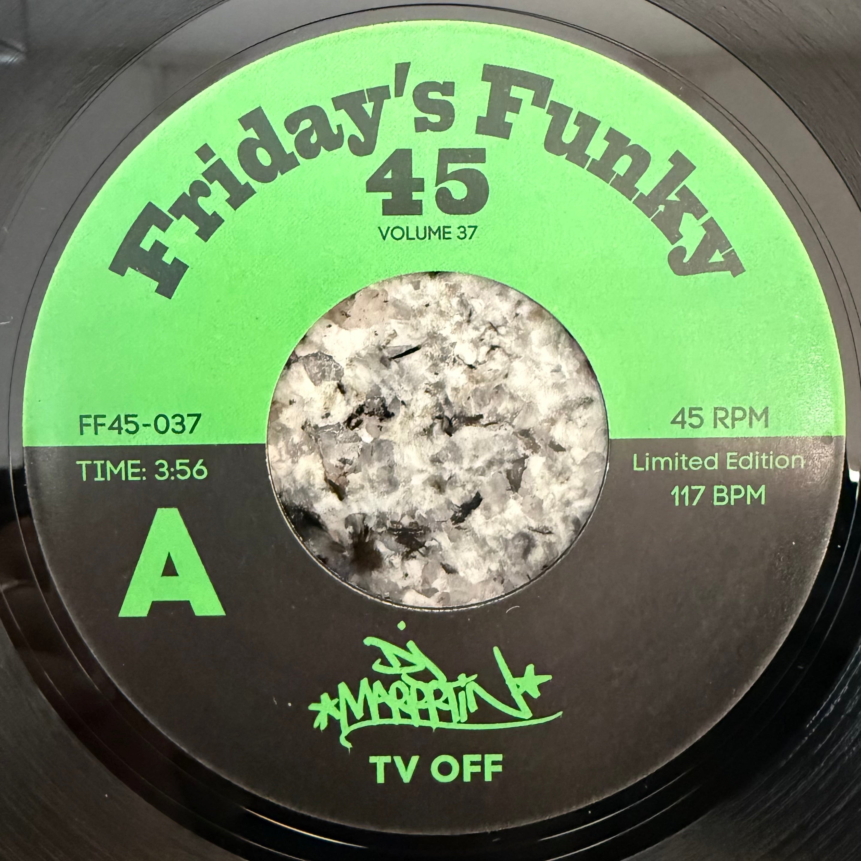DJ Marrrtin - TV Off b/w Que Se Sepa (7")