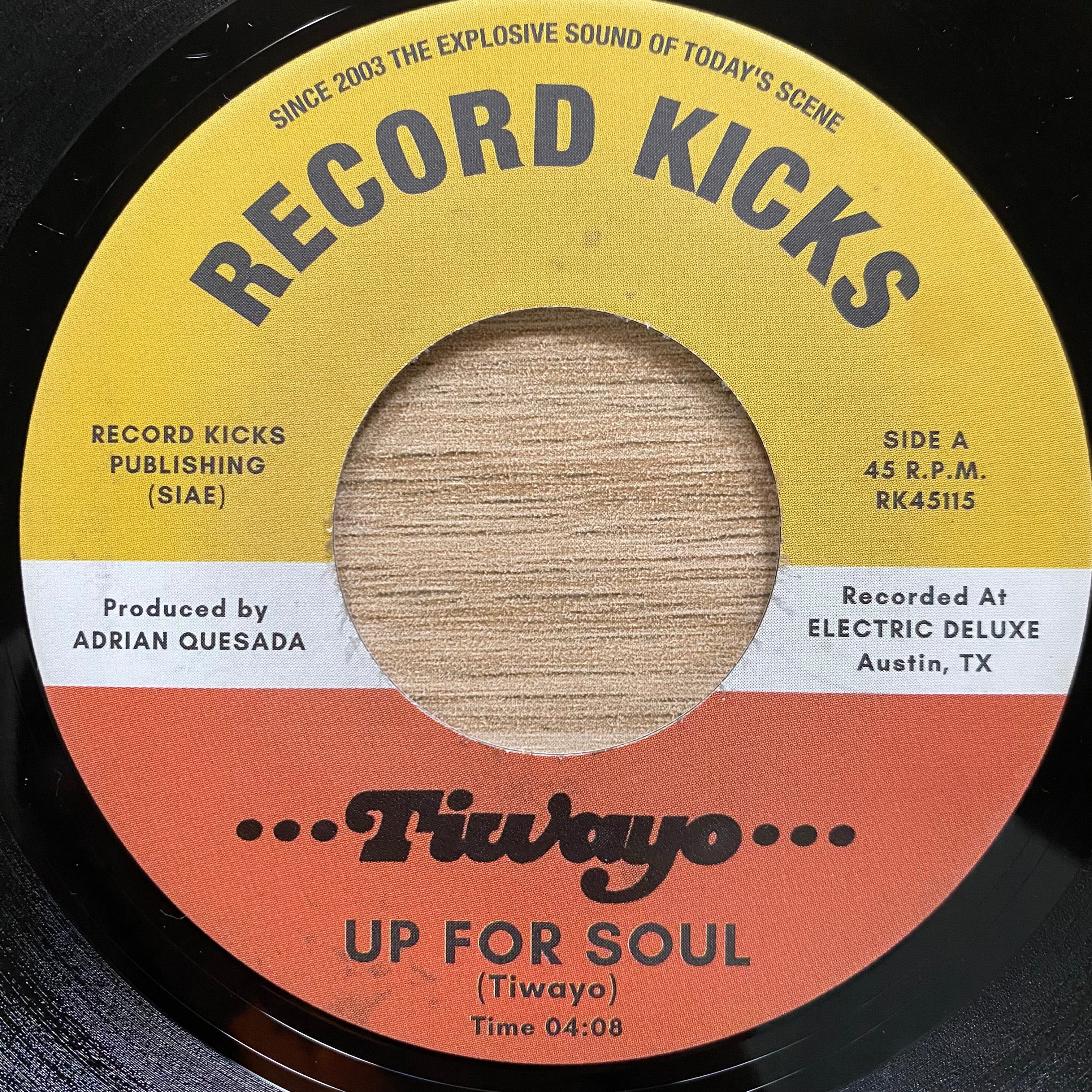Tiwayo - Up For Soul b/w Sunshine Lady (7")