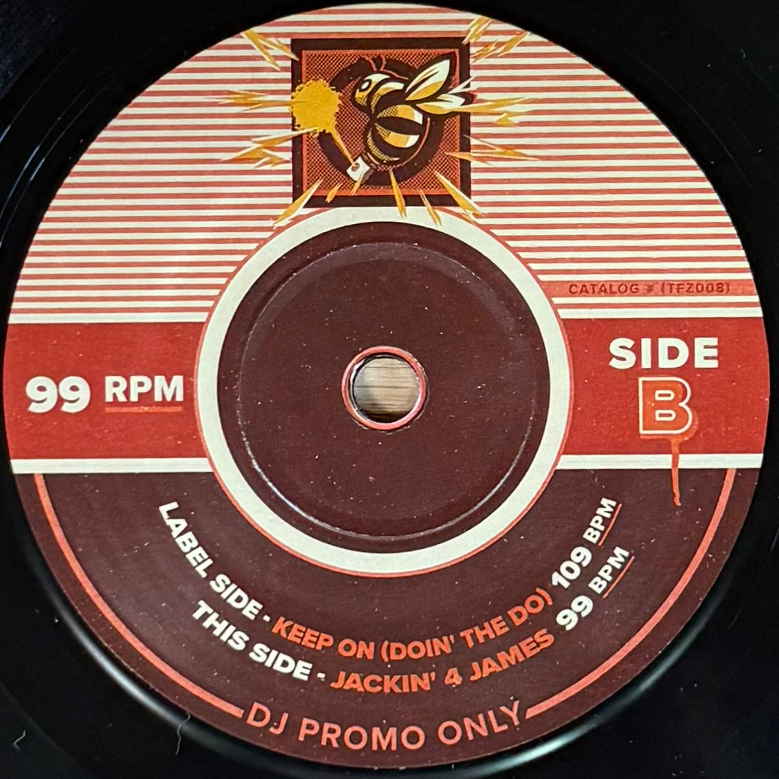 DJ Tobygee - Keep On b/w Jackin' 4 James (7")