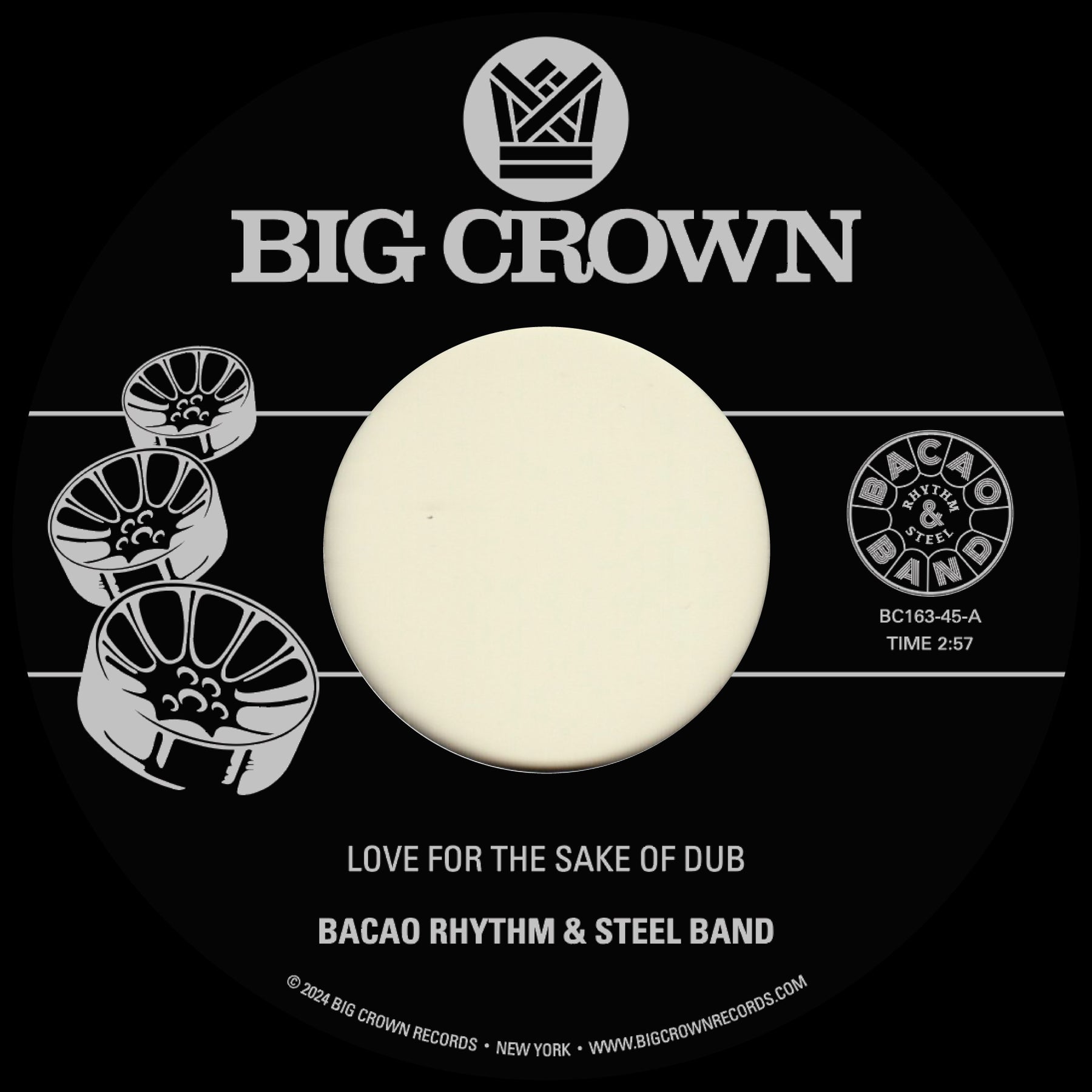 Bacao Rhythm & Steel Band - For The Sake Of Dub b/w Grilled