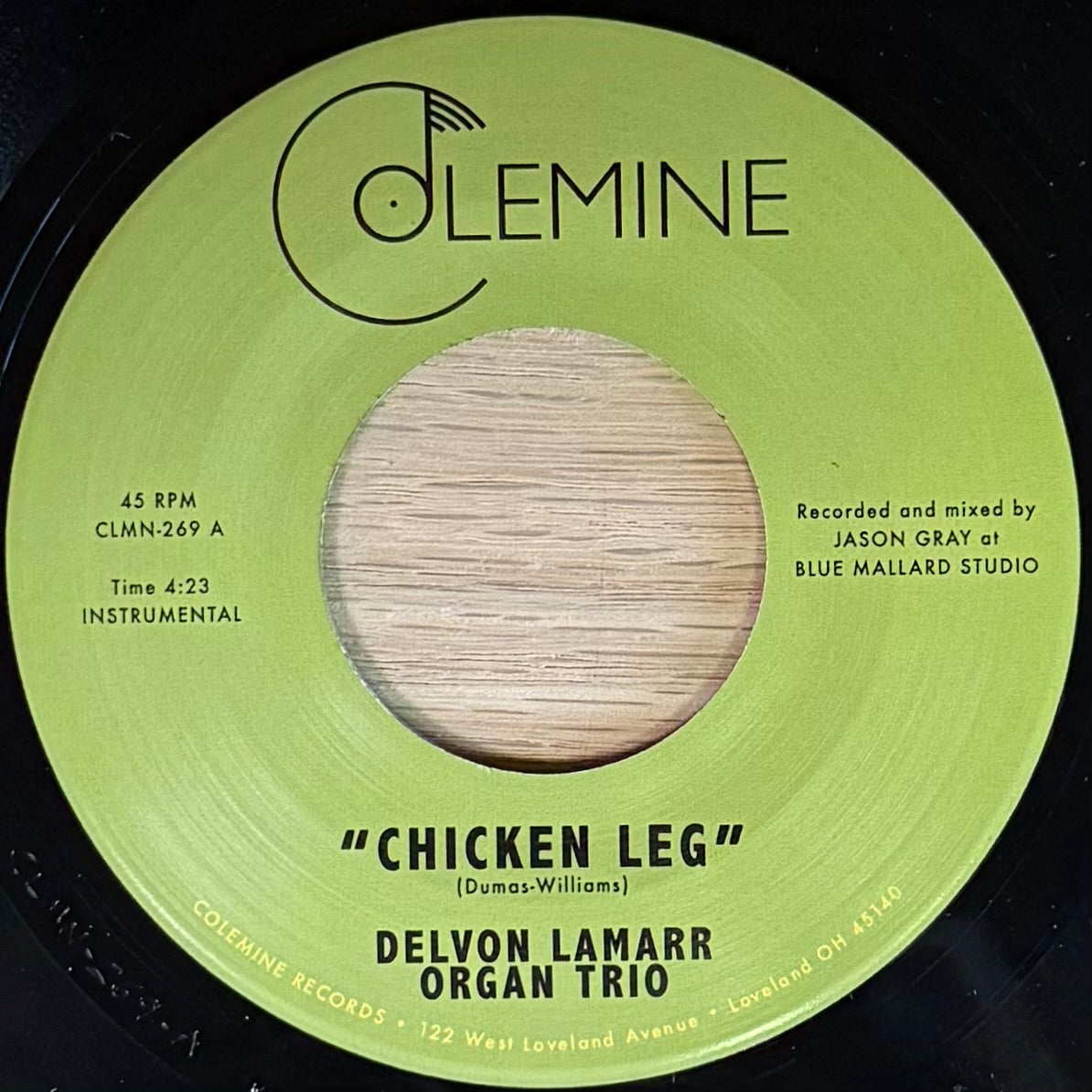 Delvon Lamarr Organ Trio - Chicken Leg b/w If I Could (7")