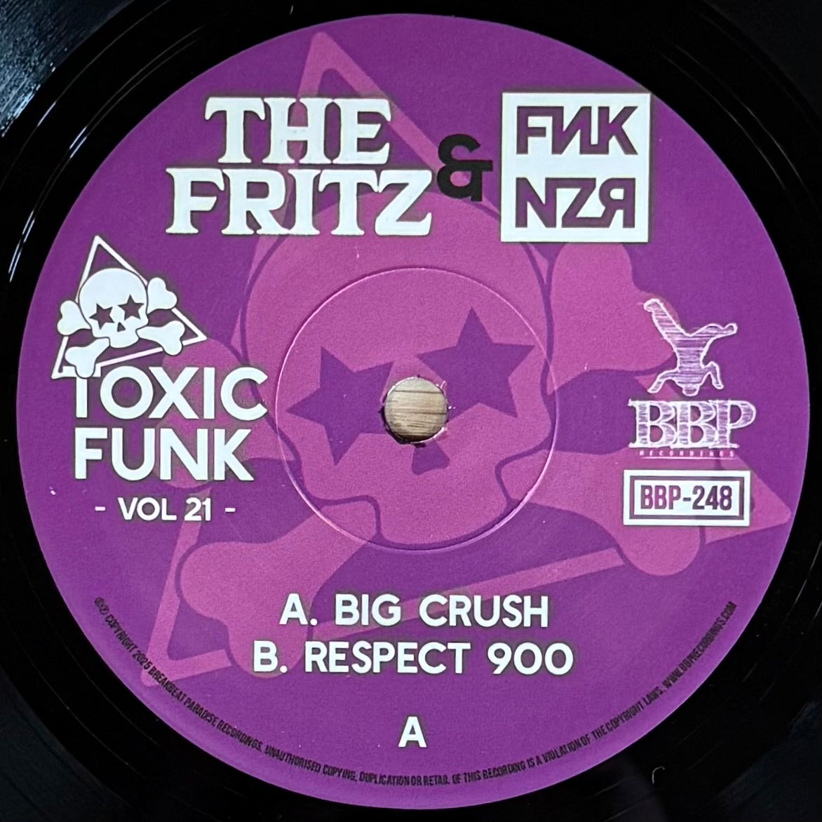 Fritz, The & FNK NZR - Big Crush b/w Respect 900 (7")