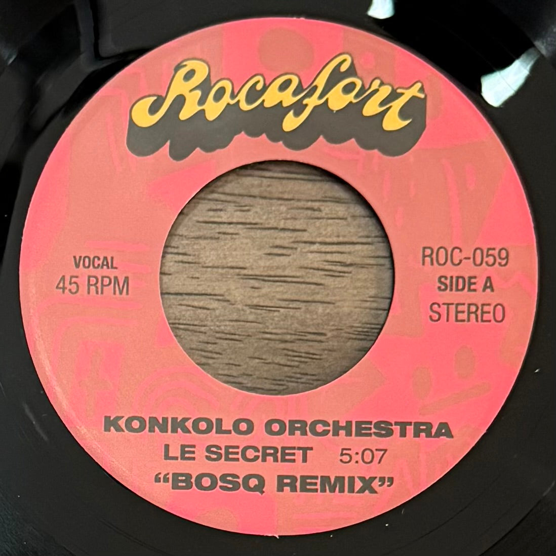 Konkolo Orchestra - Le Secret (BOSQ Remix) b/w Inst