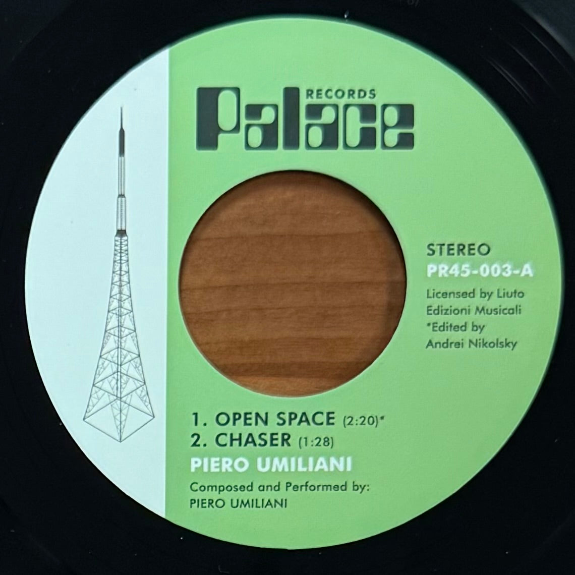 Piero Umiliani - Open Space & Chaser b/w Union Pacific & Archeologia Sottomarina
