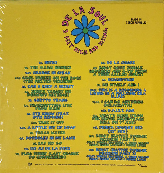 De La Soul - 3 Feet High And Rising (12x7" Box Set)
