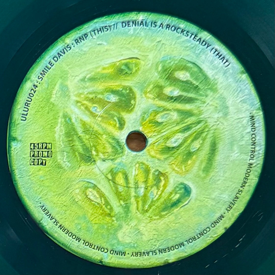 Smile Davis - RNP b/w Denial is a Rocksteady (Green Vinyl)