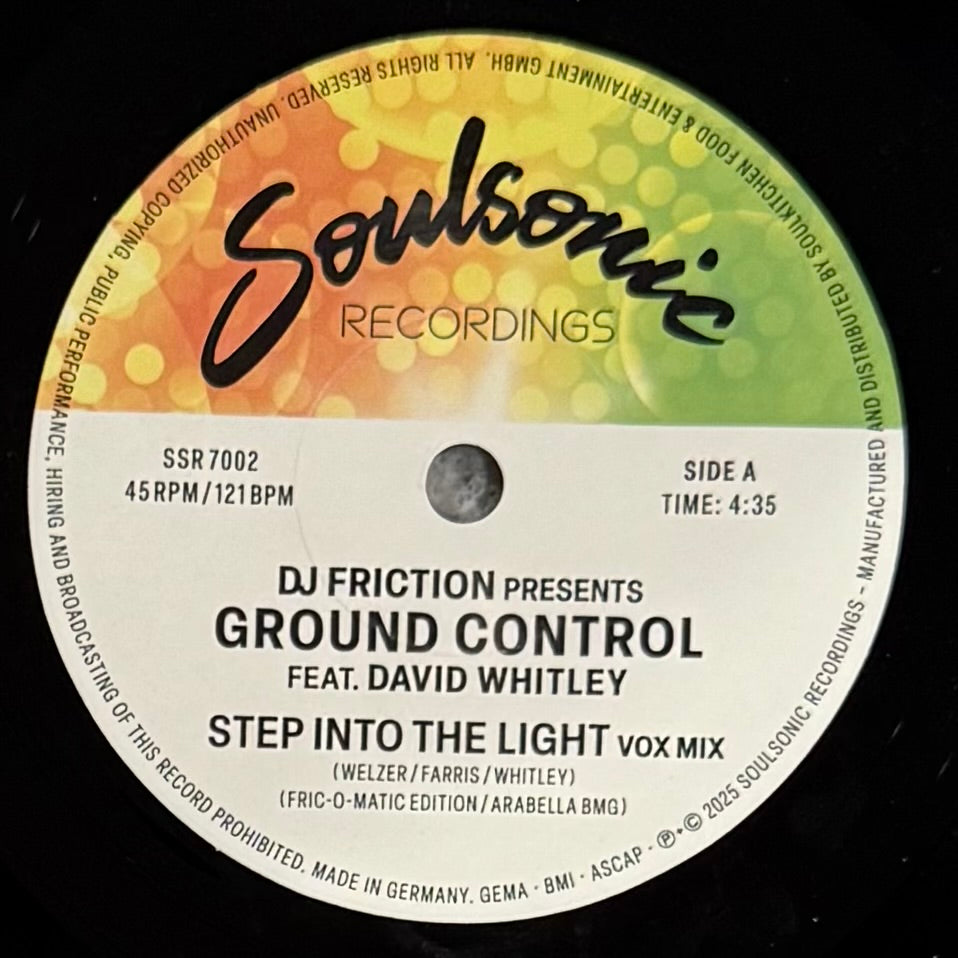 Ground Control - Step Into The Light b/w Dub