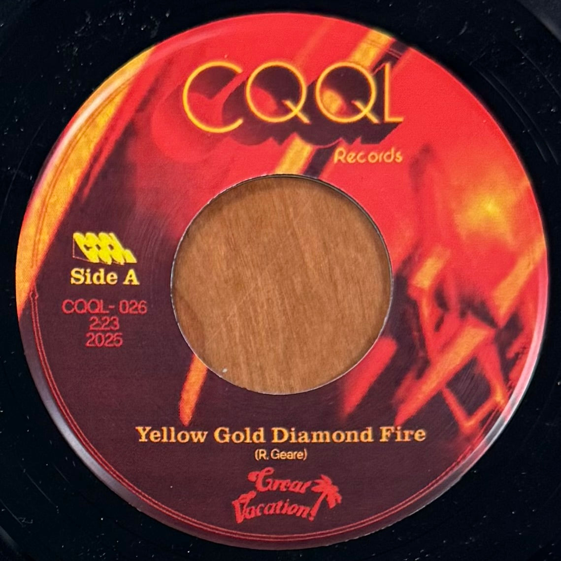 Great Vacation - Yellow Gold Diamond Fire b/w You Make It Look Easy