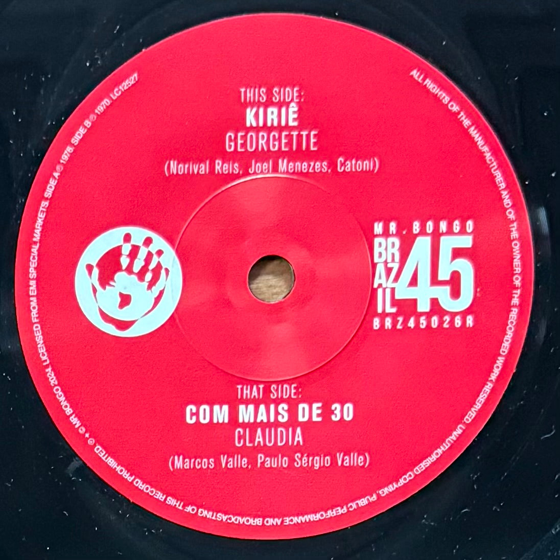 Georgette - Kirie b/w Claudia - Com Mais De 30