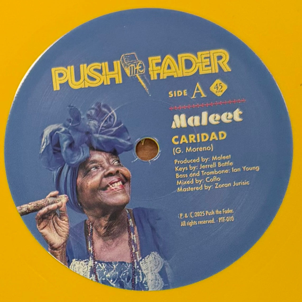 Maleet - Caridad b/w Osain's Groove (Yellow Vinyl) (7")