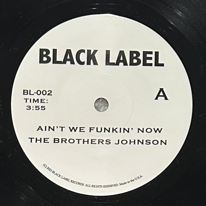 Brothers Johnson, The - Ain't We Funkin' Now b/w Black Hand Side - Fun Lovin'