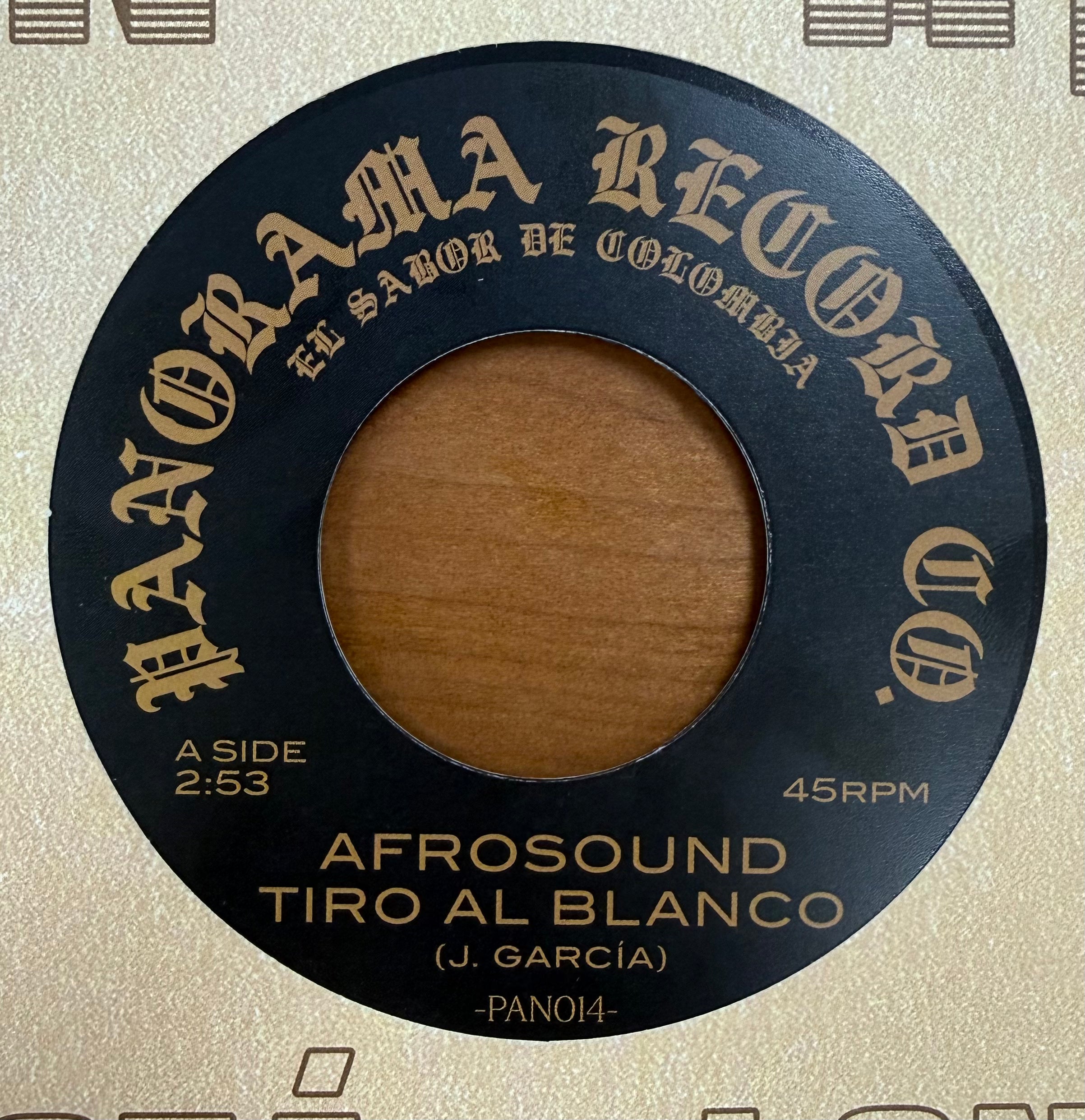 Afrosound - Tiro Al Blanco b/w Wganda Kenya - La Bomba (7")