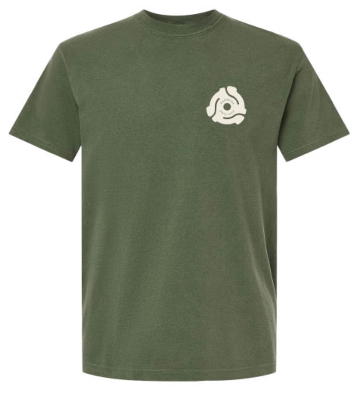 45 Adapter Tee Shirt - Hemp Green w/ Beige