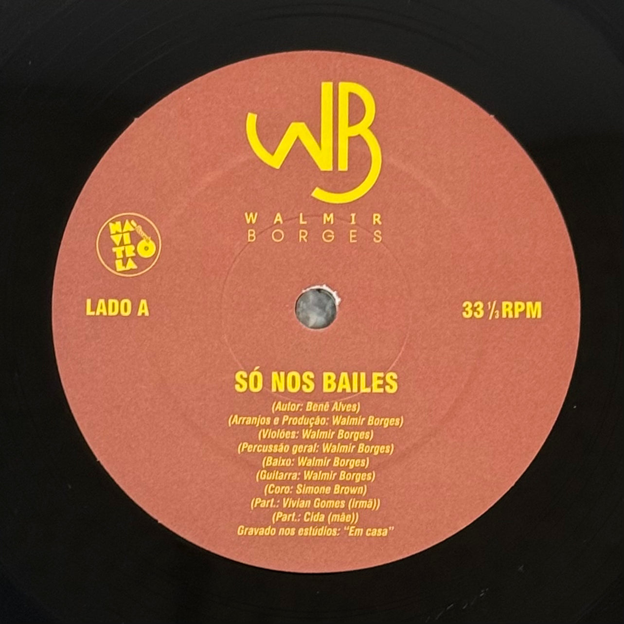 Walmir Borges - So Nos Bailes b/w So Rezo