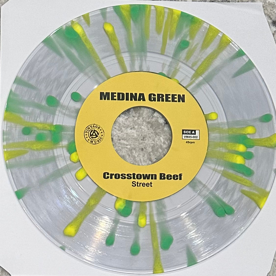 Medina Green - Crosstown Beef b/w Inst (Splatter Vinyl)