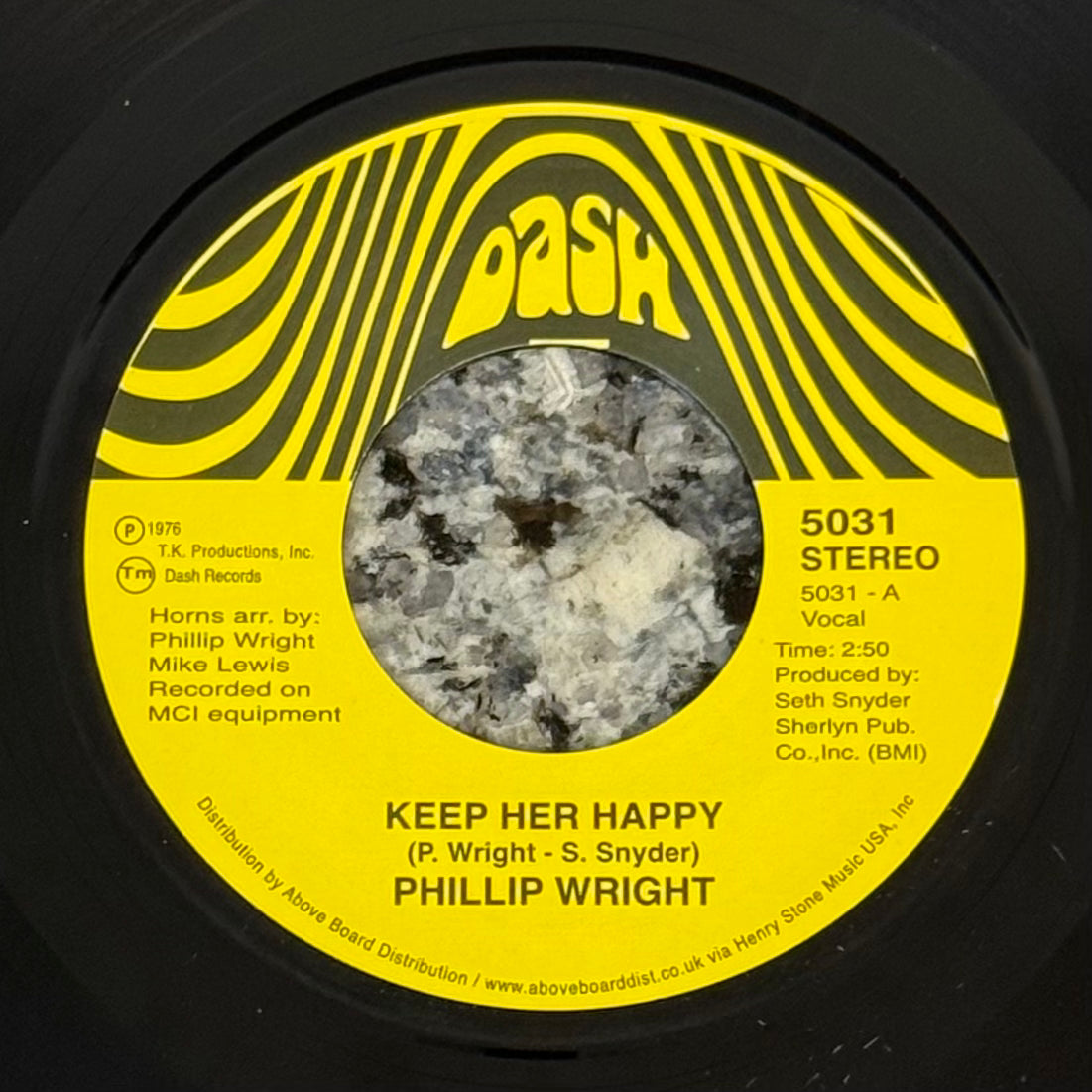 Phillip Wright - Keep Her Happy b/w Inst