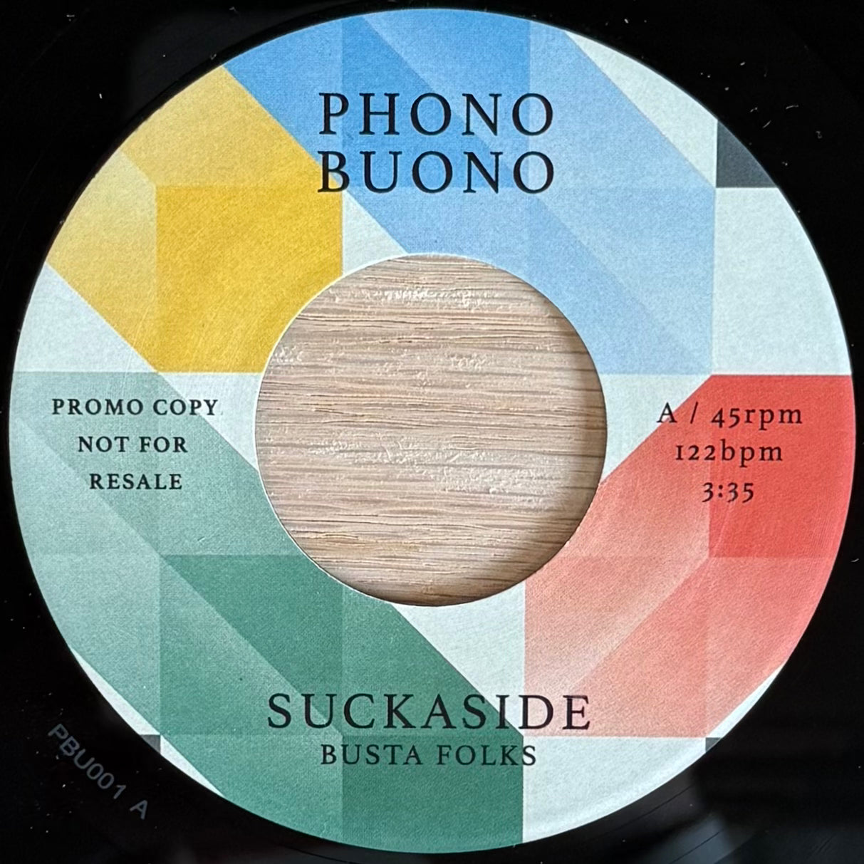 Suckaside - Busta Folks b/w Frontier Psychiatrist (7")