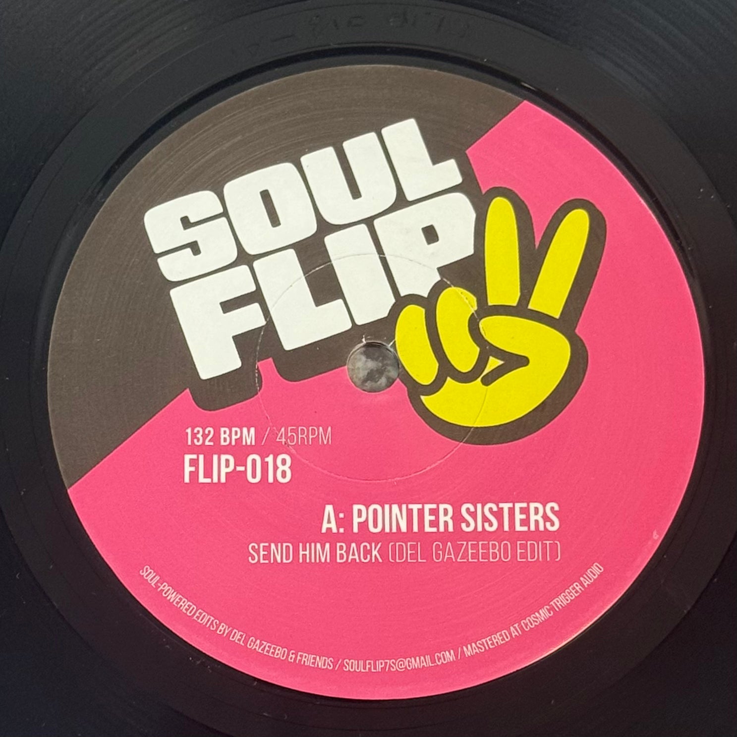 Del Gazeebo - Send Him Back b/w Wonderlove - Evil Ways