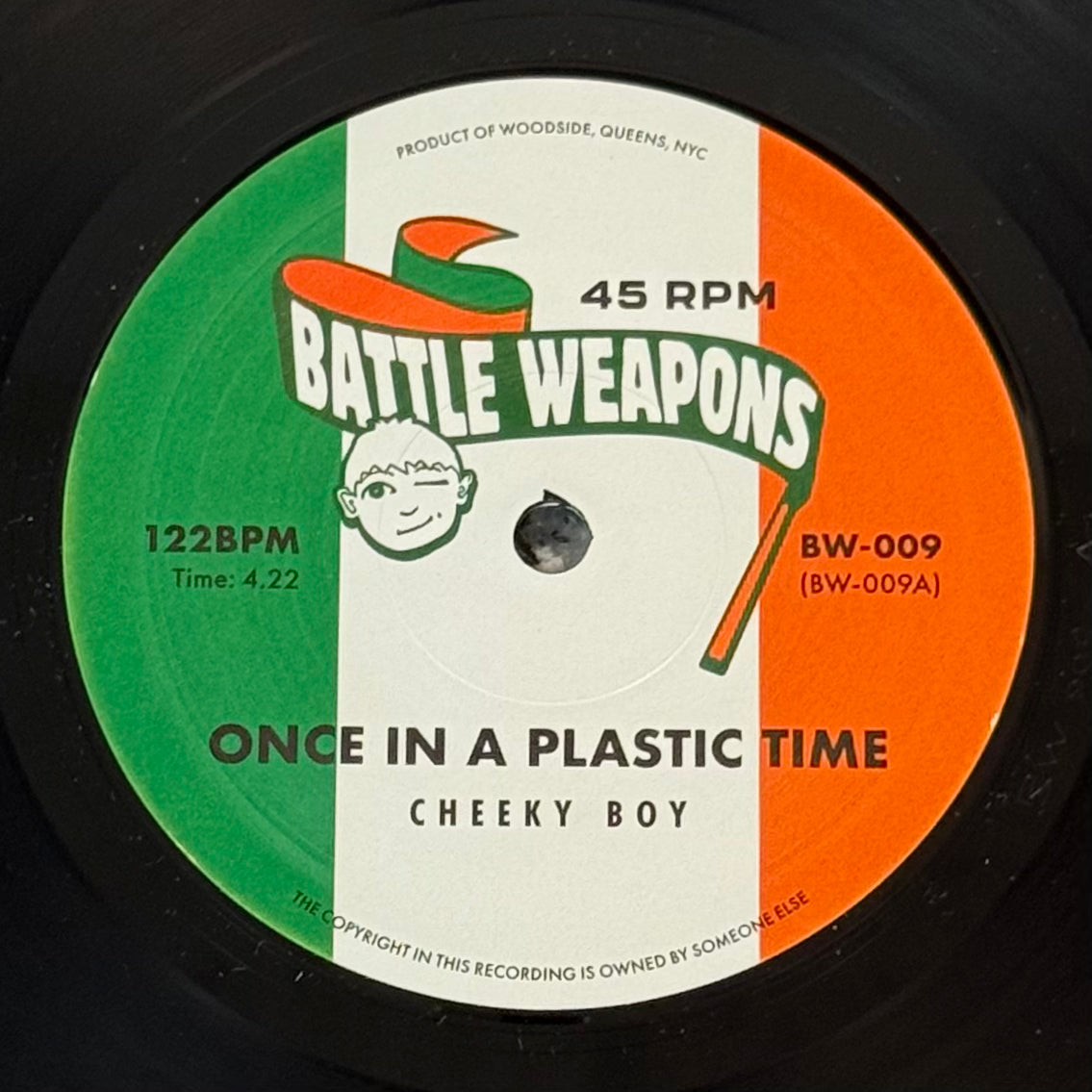 Cheeky Boy - Once In A Plastic Time b/w Coffee Kiss