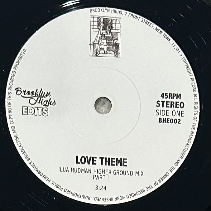 Ilija Rudman - Love Theme Pt. I b/w Pt. II