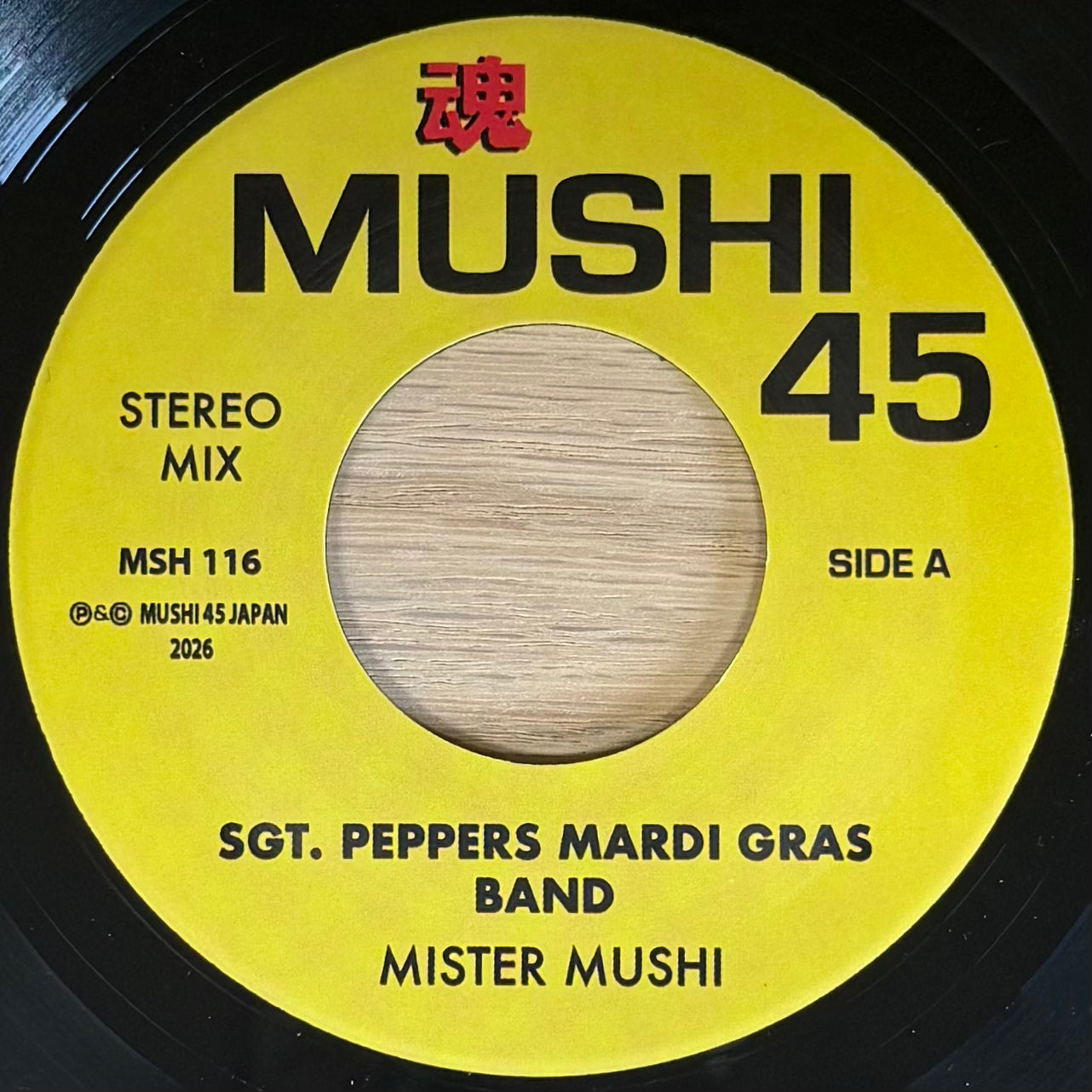 Mister Mushi - Sgt. Pepper Mardi Gras Band (Stereo) b/w (Mono) (7")